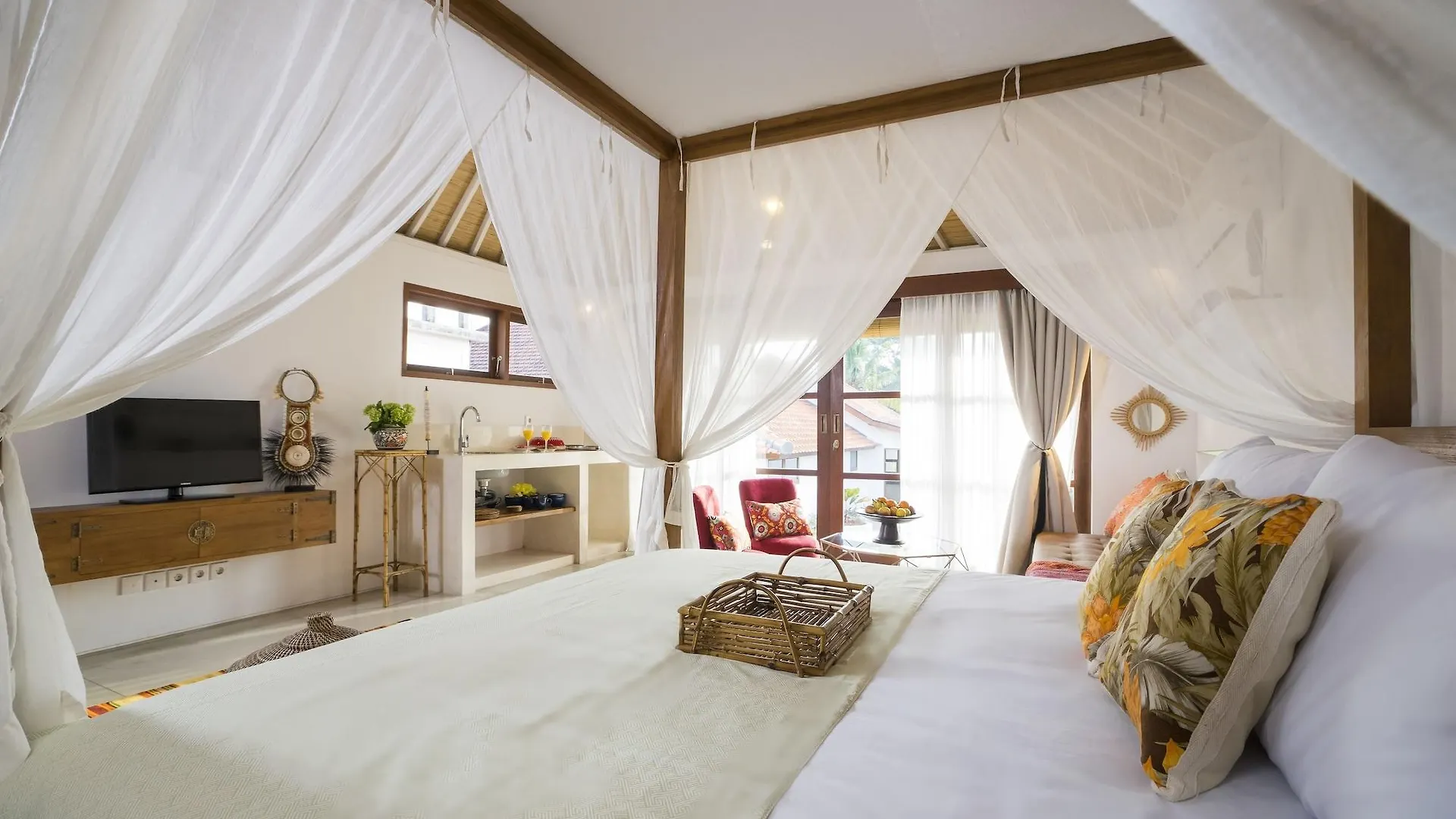 מלון Calma Ubud Suite & Villas - Rice Fields View, Infinity Pool !